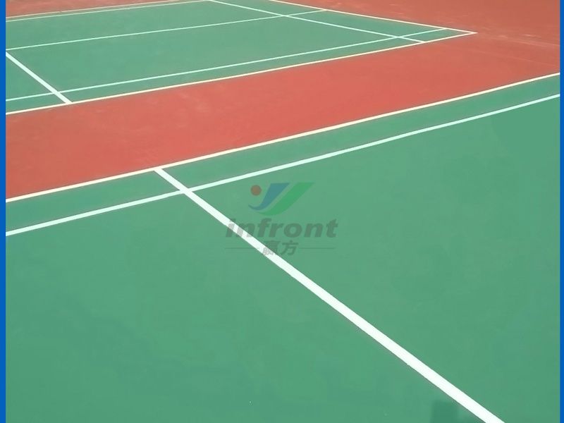 菏泽家政学院-硅PU羽毛球场