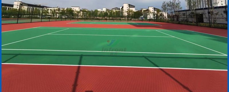 菏泽职业学院-丙烯酸网球场