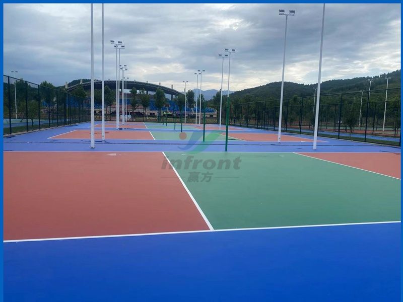 林州建筑职业技术学院硅PU丙烯酸体育场