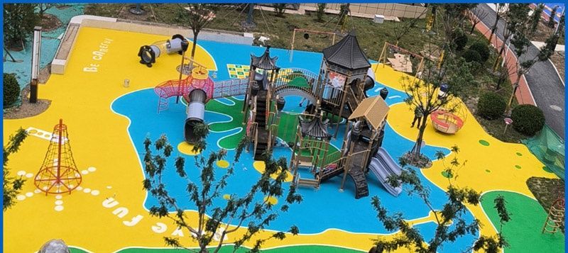 山西省太原市龙锦苑-EPDM活动区