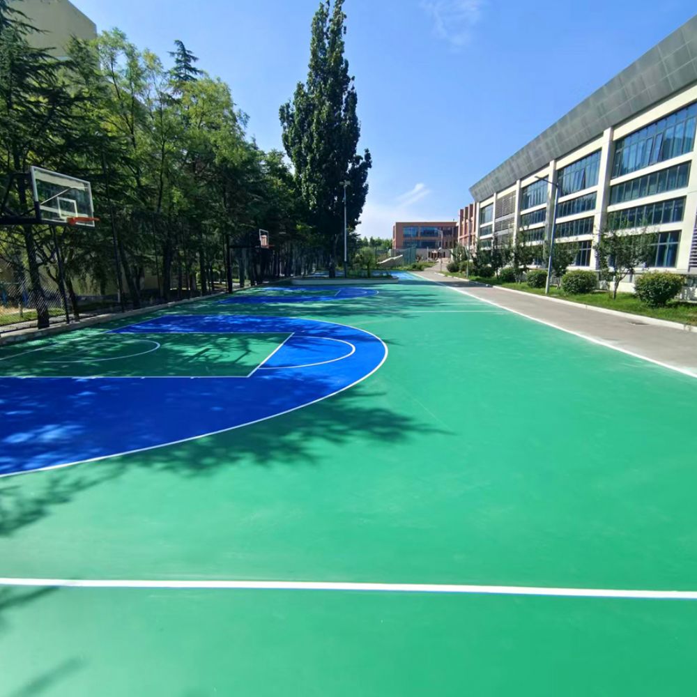 山东财经大学东方学院硅PU球场