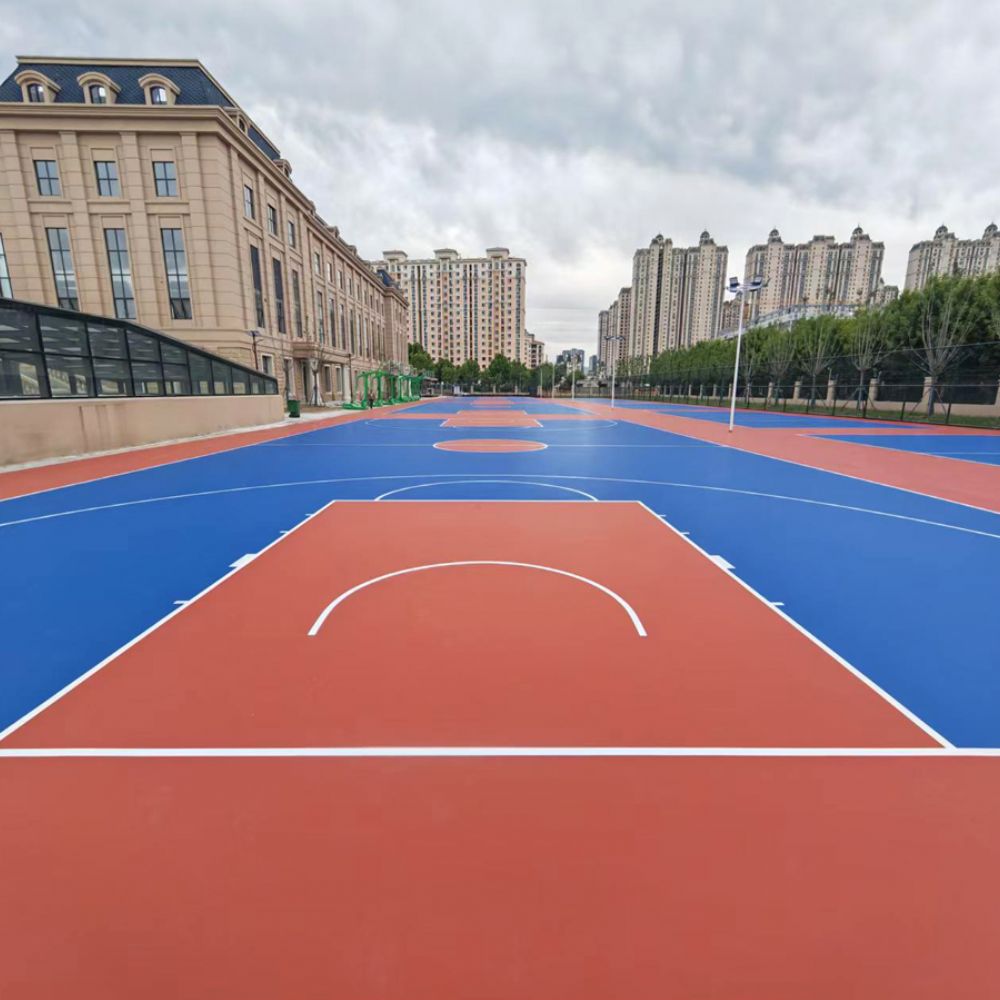 济宁市 第 一 中学硅PU球场